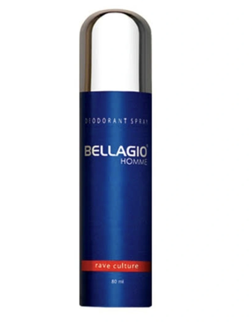 BELLAGIO HOMME DEODORANT SPRAY  175 / 80ML Rave culture 80ml