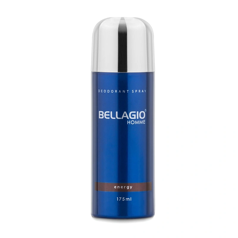 BELLAGIO HOMME DEODORANT SPRAY  175 / 80ML Energy 175ml